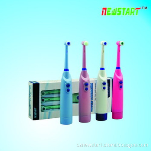 electric toothbrush with 3 brushes
